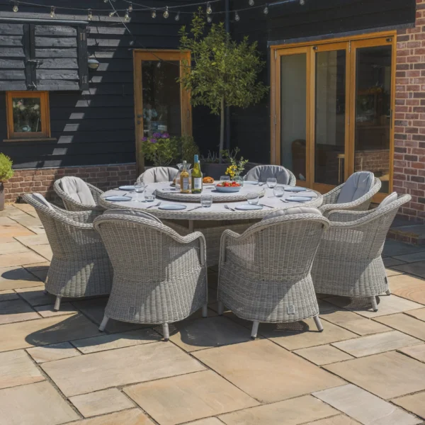 39510-kit-ox-180-ro-hc-ls-cg-2-large Oxford 8 Seat Round Dining Set