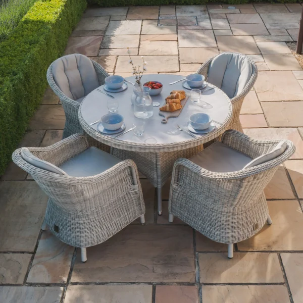 39530-kit-ox-120-ro-hc-cg-2-large (1) Oxford Heritage 4 Seat Round Rattan Dining Set β Ceramic Glass