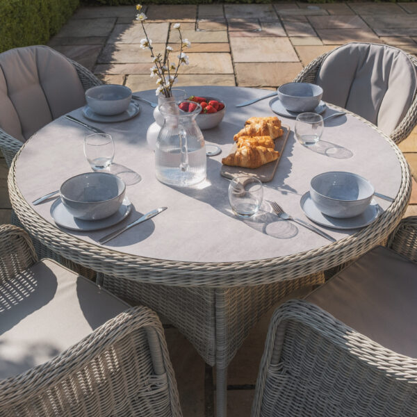 39536-kit-ox-120-ro-hc-cg-8-large Oxford Heritage 4 Seat Round Rattan Dining Set β Ceramic Glass