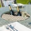 Oxford Heritage 6 Seat Round Rattan Dining Set