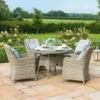 Oxford-Venice-4-Seat-Round-Rattan-Dining-Set-1 (1) Oxford Venice 4 Seat Round Rattan Dining Set