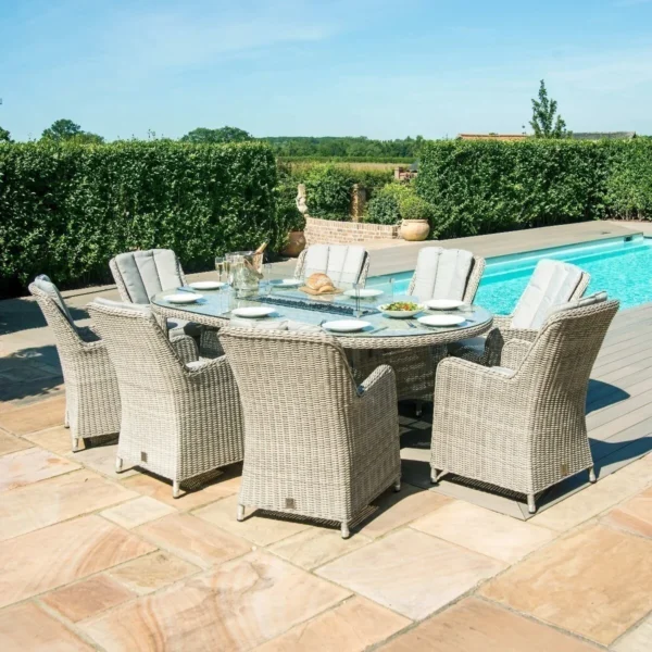 Oxford-Venice-8-Seat-Oval-Rattan-Fire-Pit-Dining-Set-3 Oxford β Venice 8 Seat Oval Rattan Fire Pit Dining Set
