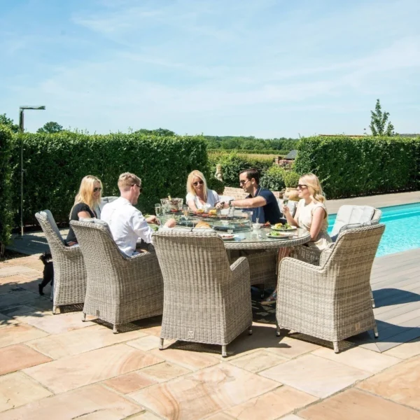 Oxford-Venice-8-Seat-Oval-Rattan-Fire-Pit-Dining-Set-4 Oxford β Venice 8 Seat Oval Rattan Fire Pit Dining Set