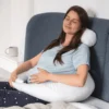 4-in-1 Pregnancy and Nursing Pillow - British Wool with 100% Cotton Cover