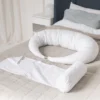 4-in-1 Pregnancy and Nursing Pillow - British Wool with 100% Cotton Cover